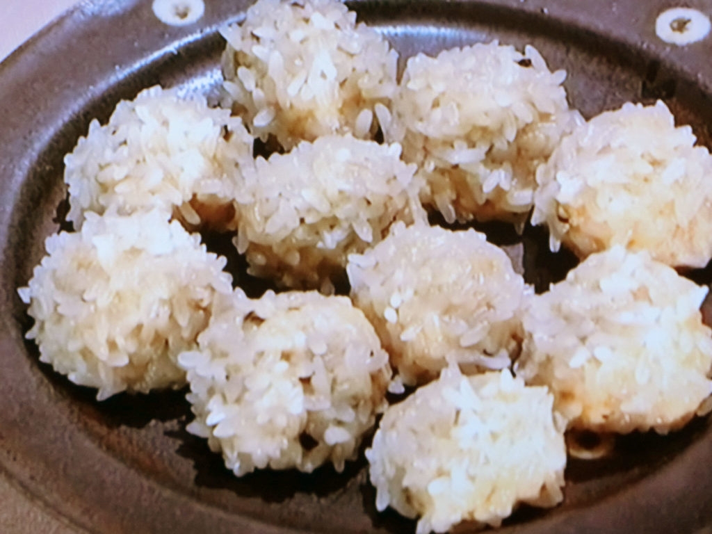 【きょうの料理】もち米シューマイのレシピ・堀江ひろ子