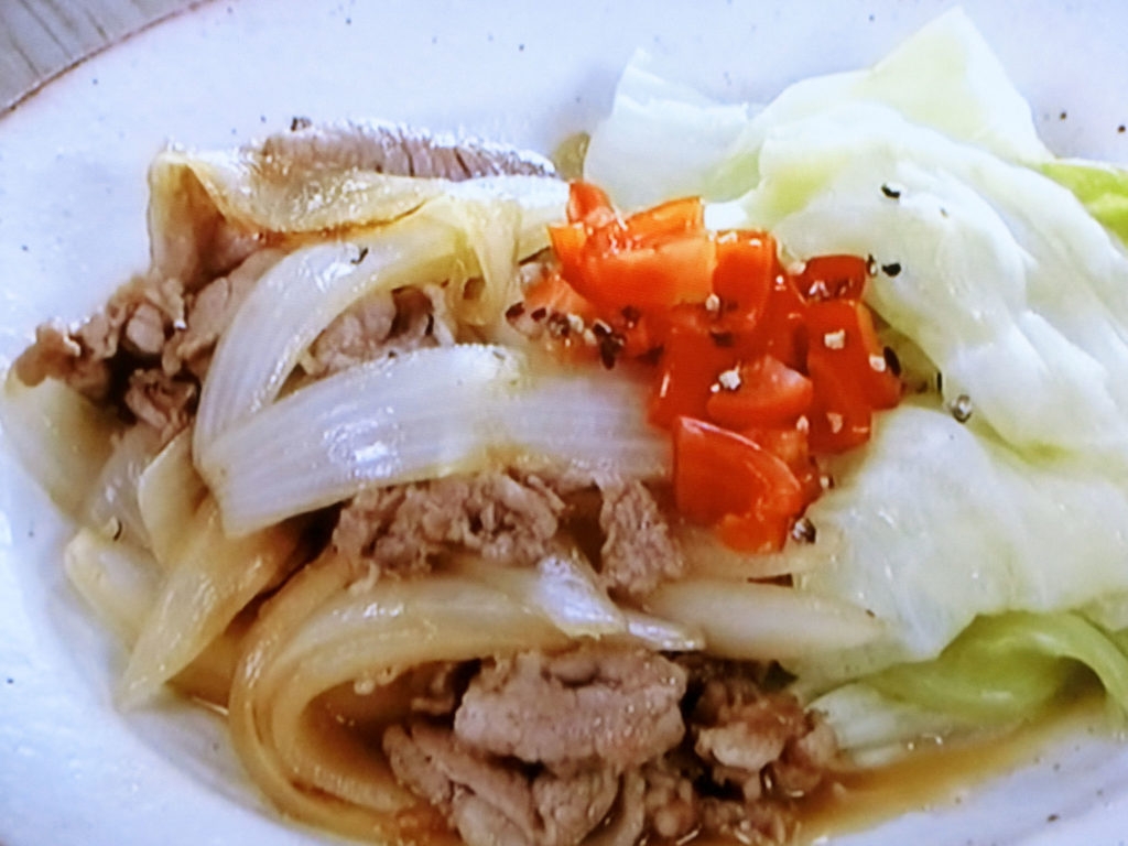 【きょうの料理】豚こまのカレーしょうが焼きのレシピ・大原千鶴