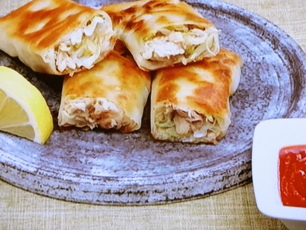 【ノンストップ】ツナと長ネギの焼き春巻きのレシピ・笠原将弘・笠原将弘のおかず道場