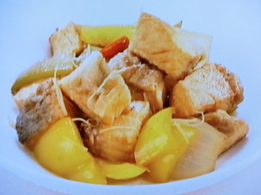 【上沼恵美子のおしゃべりクッキング】焼き鮭の南蛮漬けのレシピ・上沼恵美子・岡本健二