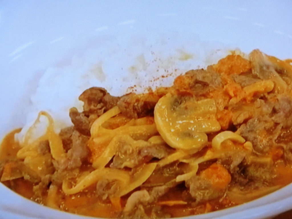 【きょうの料理】ビーフストロガノフのレシピ・上田淳子