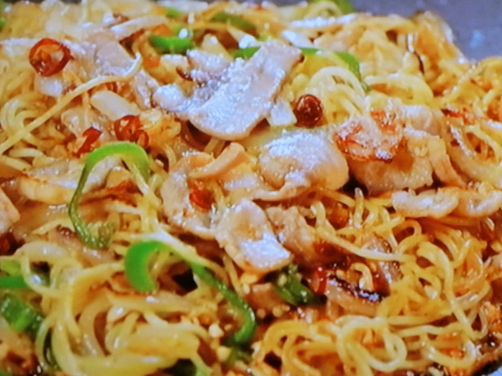 【相葉マナブ】落花生ラー油焼きそばのレシピ・小峠英二（バイきんぐ）・澤部佑（ハライチ）・相葉雅紀