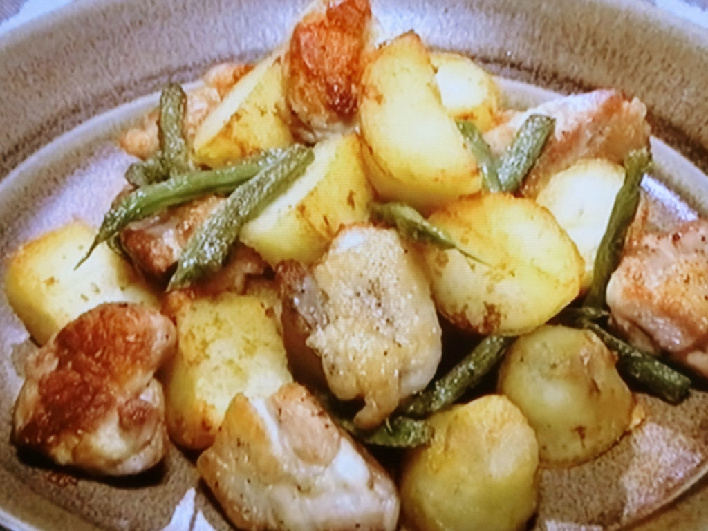 【きょうの料理】カリカリじゃがいもと鶏のソテーのレシピ・タサン志麻・伝説の家政婦 志麻さん
