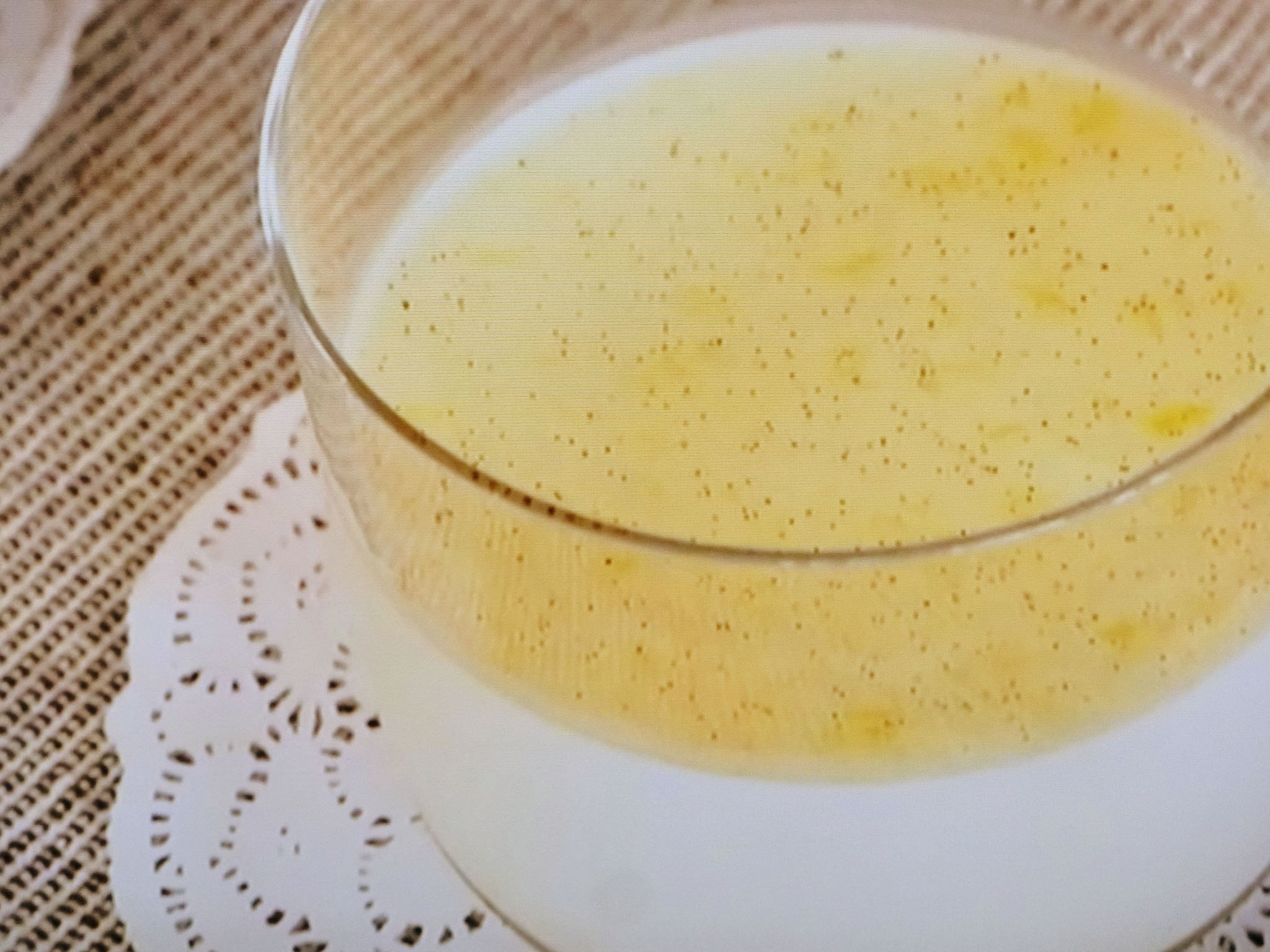 レモンパンナコッタのレシピ