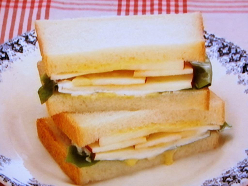 【おかずのクッキング】りんごのサンドイッチのレシピ・土井善晴
