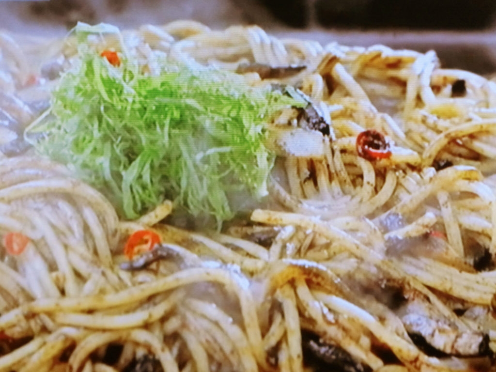 【相葉マナブ】黒作りのいか墨パスタのレシピ・澤部佑（ハライチ）・相葉雅紀・高橋茂雄（サバンナ）