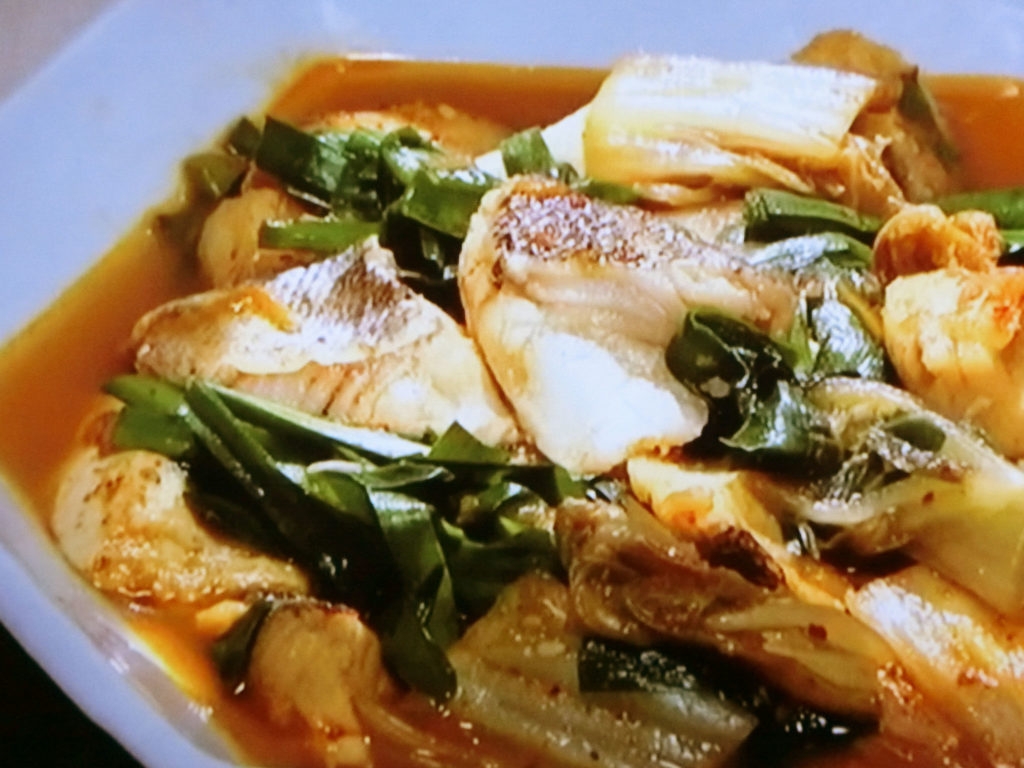 【きょうの料理】たらのキムチ煮のレシピ・杵島直美