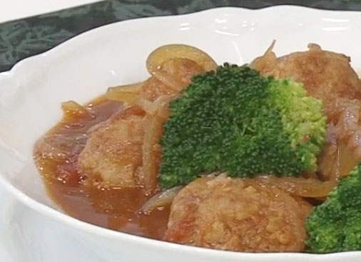 【奥様ここでもう一品】鶏ボールのトマト煮込みのレシピ・奥様ここでもう一品・星澤幸子