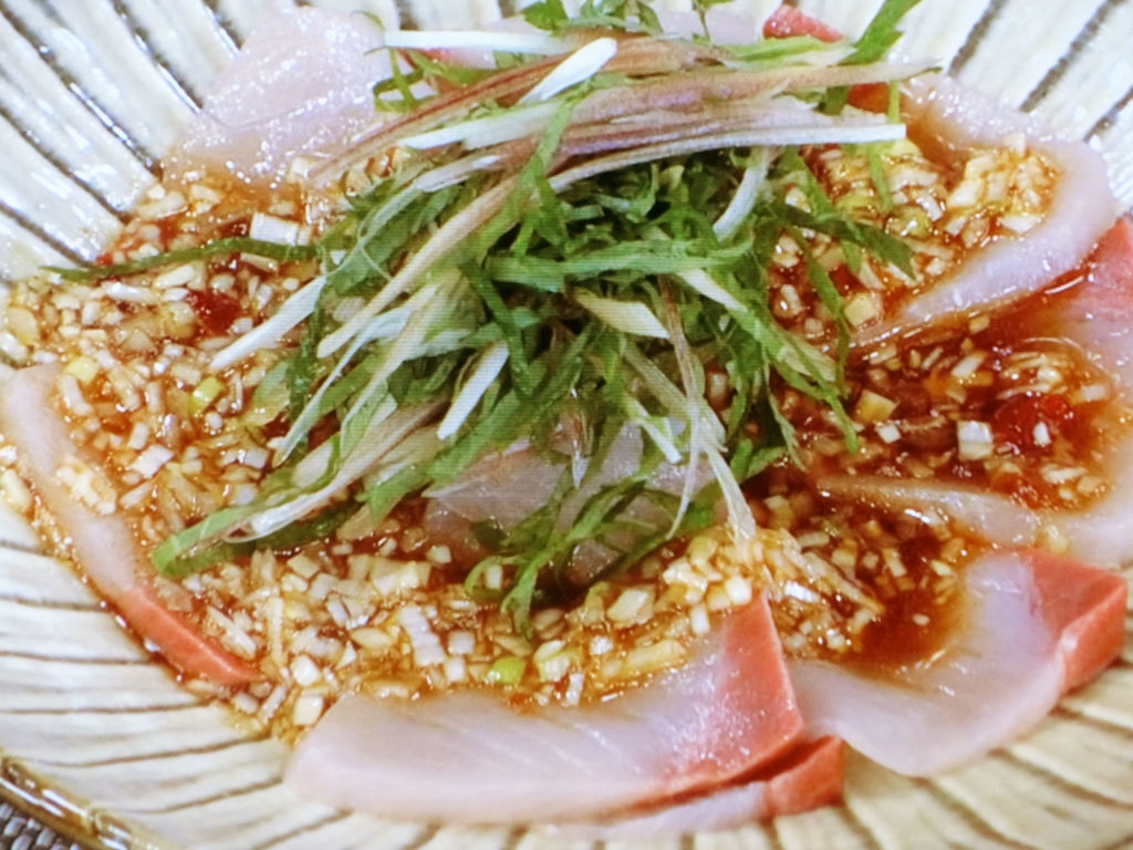 【ごごナマ】ぶりの中華風 カルパッチョのレシピ・澤田州平