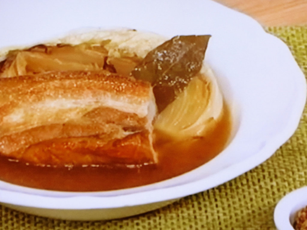 【ひるまえほっと】白菜と豚肉のラグーのレシピ・渡辺麻紀