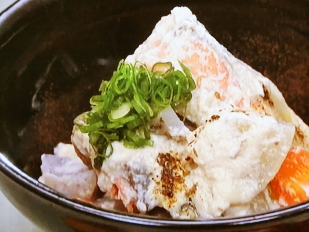 【きょうの料理】塩ざけの酒かす煮のレシピ・上野直哉