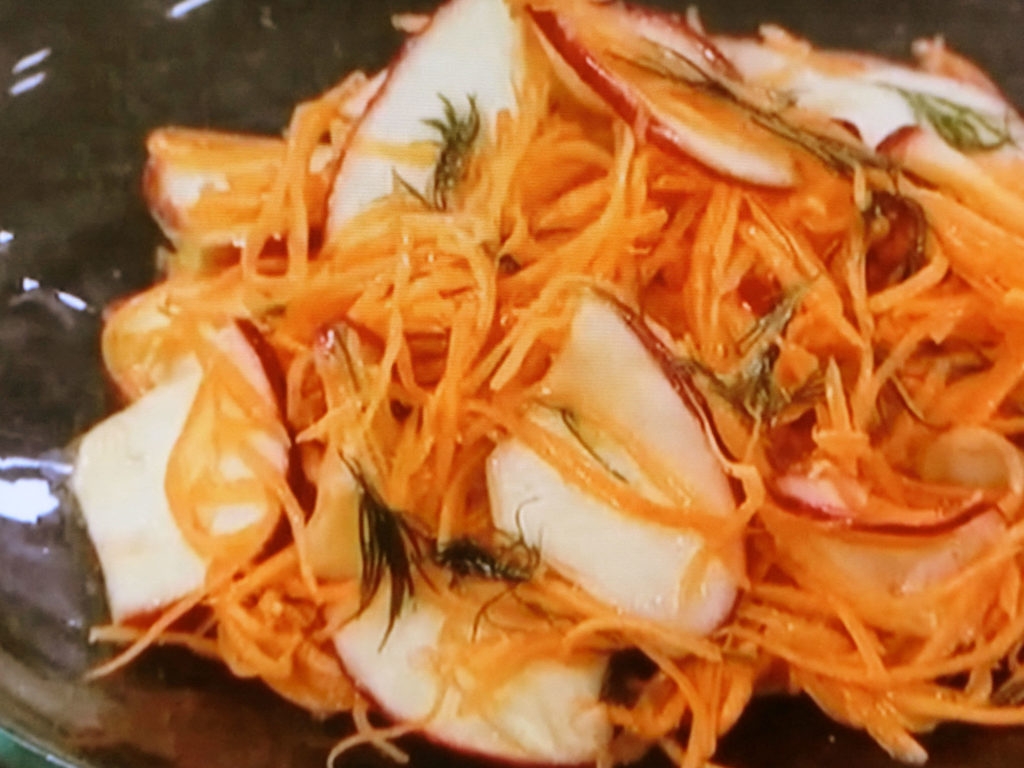 【あさイチ】キャロットりんごラぺのレシピ・みんな！ゴハンだよ・コウ静子