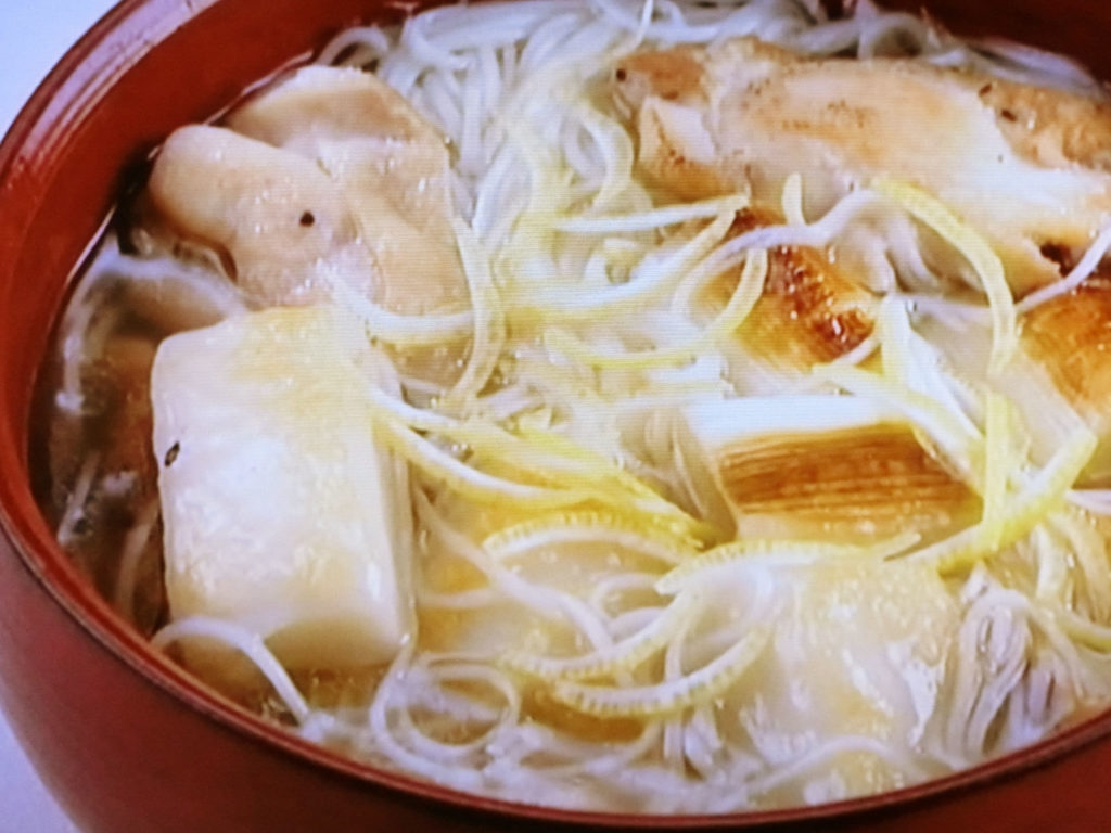 【上沼恵美子のおしゃべりクッキング】柚子風味の餅にゅうめんのレシピ・上沼恵美子・岡本健二