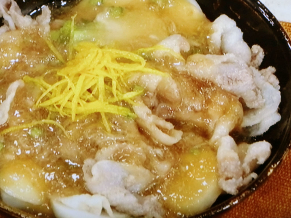【ごごナマ】豚（トン）でもうまい！みぞれあんカブのレシピ・平野レミ