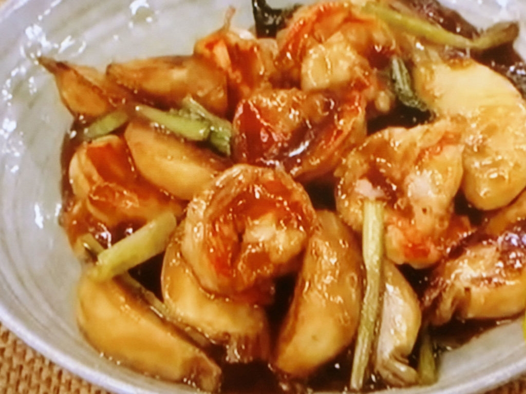 【あさイチ】えびとかぶの黒酢炒めのレシピ・みんな！ゴハンだよ・今井亮