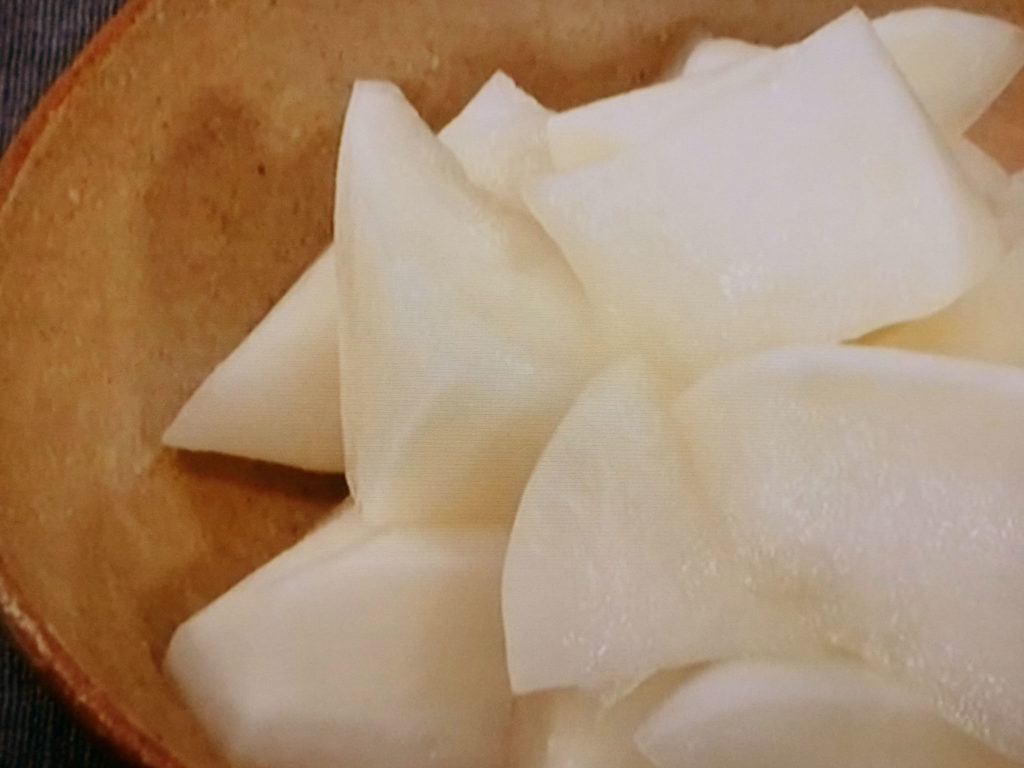 【きょうの料理】大根のじゃがいも漬けのレシピ・重信初江