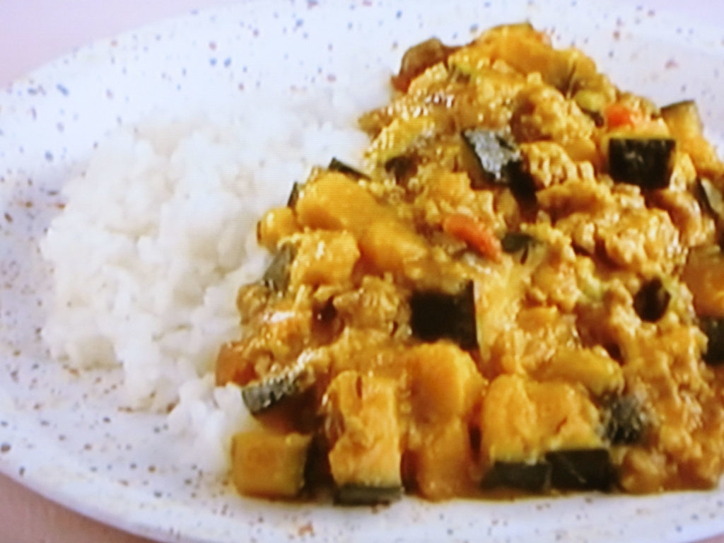 【上沼恵美子のおしゃべりクッキング】かぼちゃのキーマカレーのレシピ・上沼恵美子・小池浩司