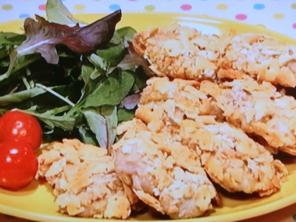 【ゴー！ゴー！キッチン戦隊クックルン】チキンのクラッカー焼きのレシピ