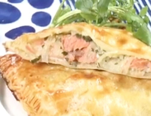【奥様ここでもう一品】鮭のチーズパイ包みのレシピ・奥様ここでもう一品・星澤幸子