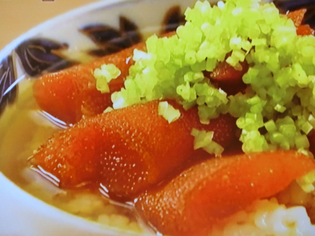 【あさイチ】かずのこ茶漬けのレシピ・松本栄文