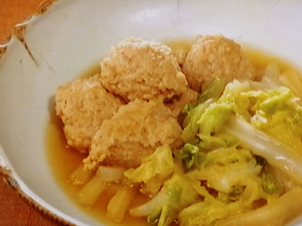 【きょうの料理ビギナーズ】白菜とつくねのクッタリ煮のレシピ