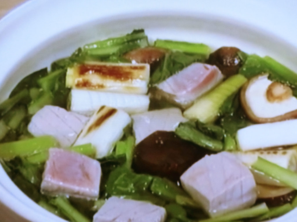 【ひるまえほっと】こんがりねぎま鍋のレシピ・柳澤英子