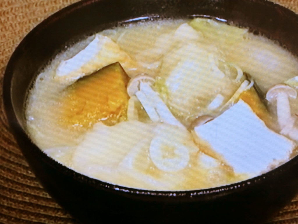 【ひるまえほっと】おつけだんごのレシピ・今泉久美