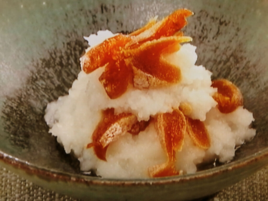 【おかずのクッキング】柿なますのレシピ・土井善晴
