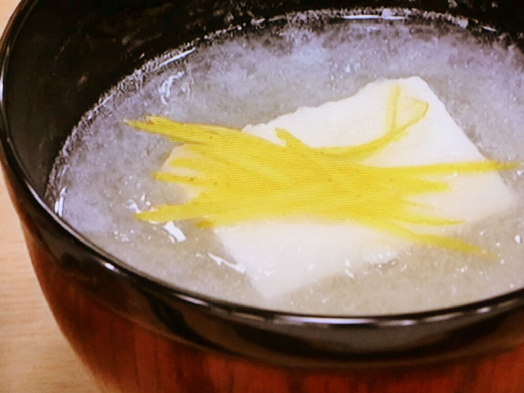 【キューピー３分クッキング】豆腐入りかぶのみぞれ汁のレシピ・荒木典子