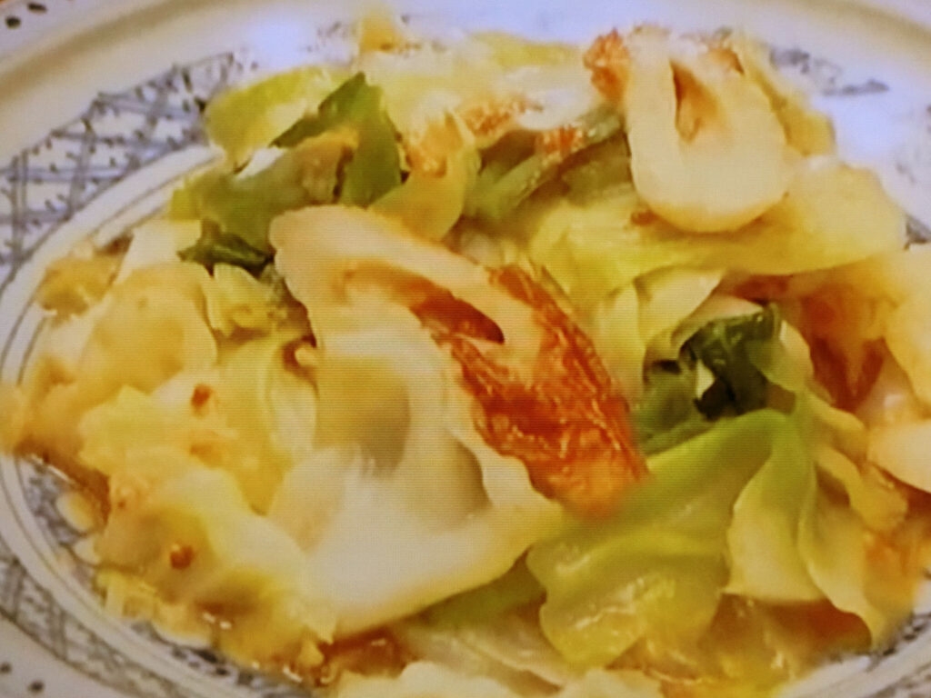 【きょうの料理】キャベツとちくわのみそ炒めのレシピ・飛田和緒