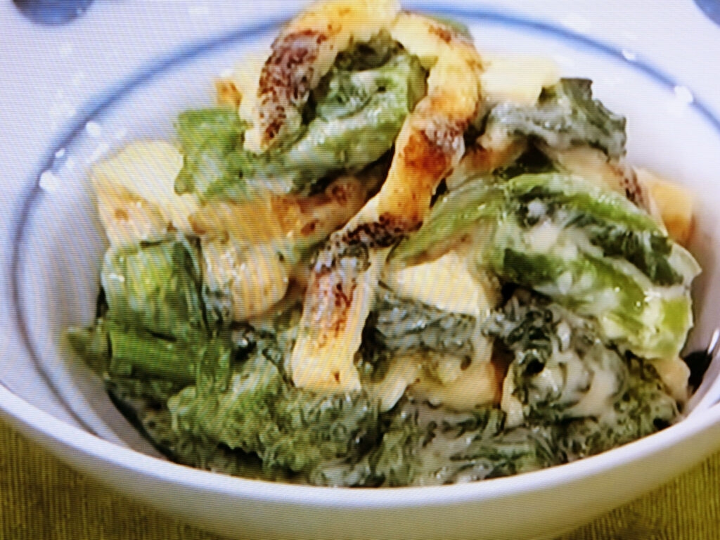 【あさイチ】菜の花と油揚げのからしみそあえのレシピ・みんな！ゴハンだよ・斉藤辰夫