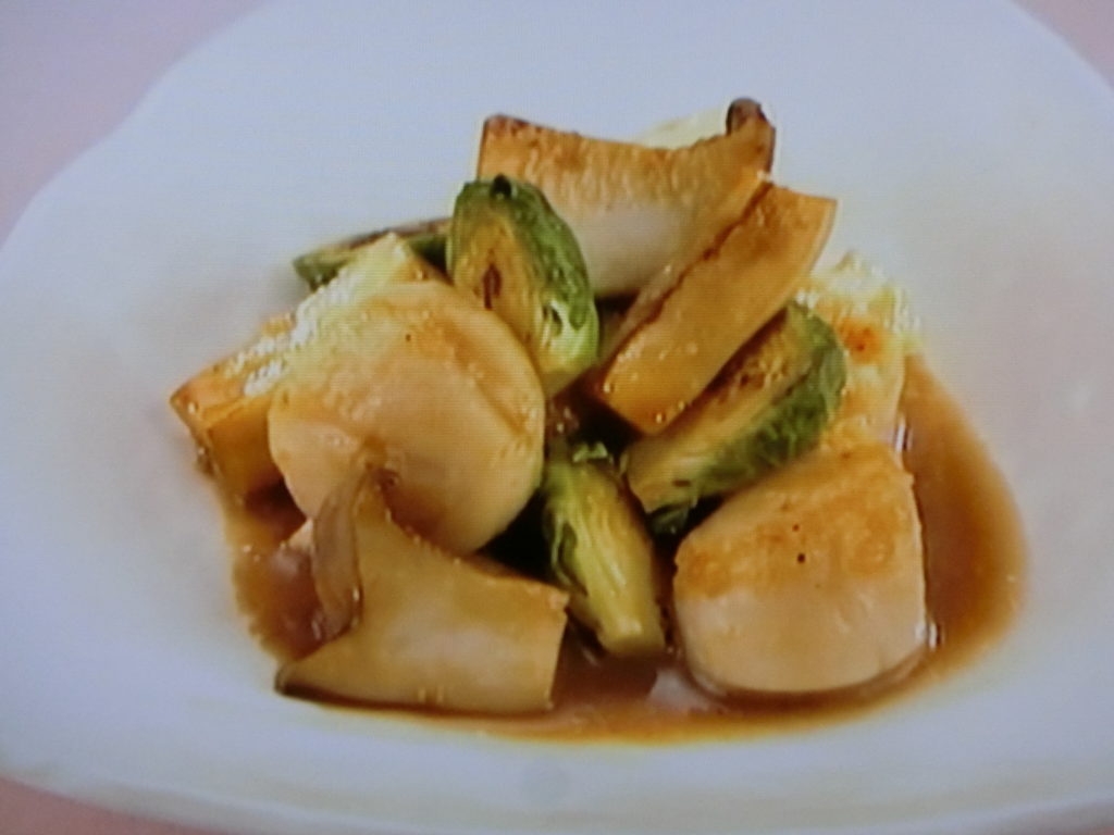 【上沼恵美子のおしゃべりクッキング】ほたての照り焼きのレシピ・上沼恵美子・岡本健二