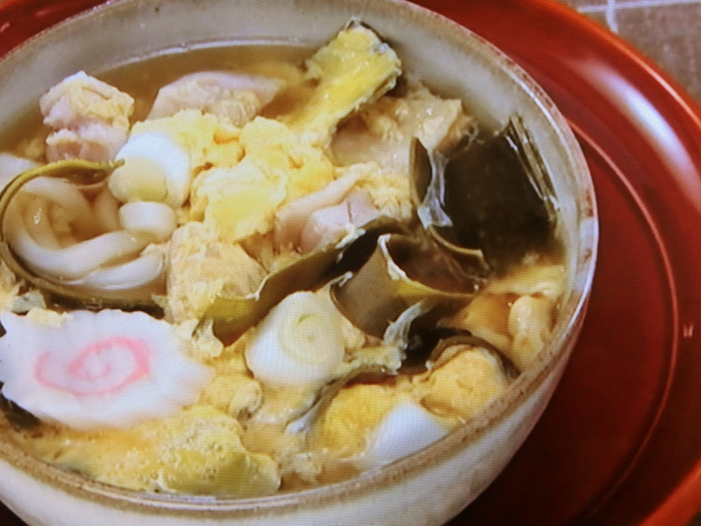 【おかずのクッキング】即席親子うどんのレシピ・土井善晴