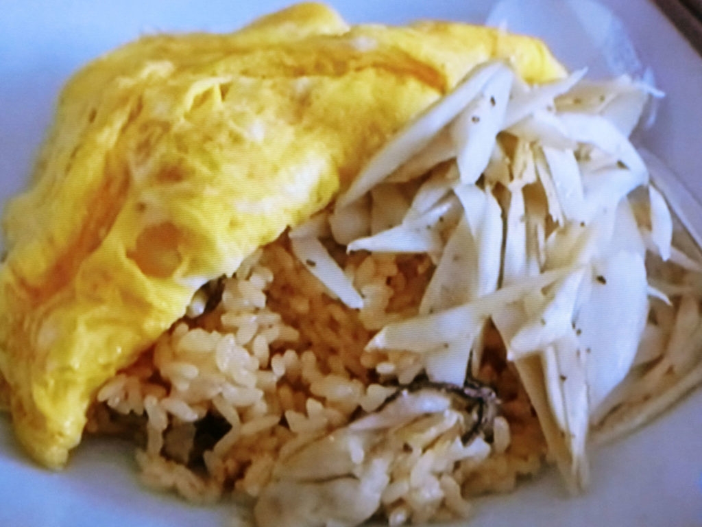 【きょうの料理】かきの炊き込みご飯 卵のっけのレシピ・栗原はるみ・谷原章介