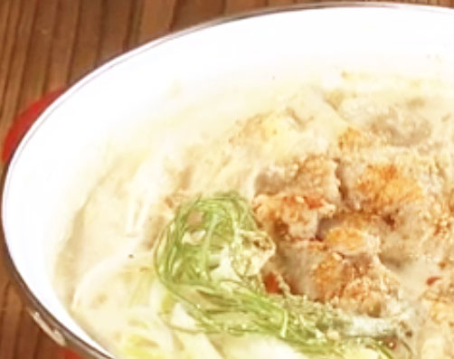 【奥様ここでもう一品】豆乳煮込みうどんのレシピ・奥様ここでもう一品・星澤幸子