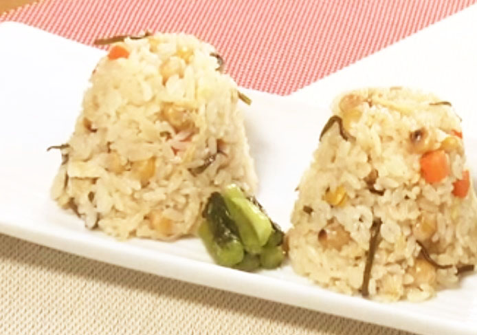 【奥様ここでもう一品】炒り豆ごはんのレシピ・奥様ここでもう一品・星澤幸子