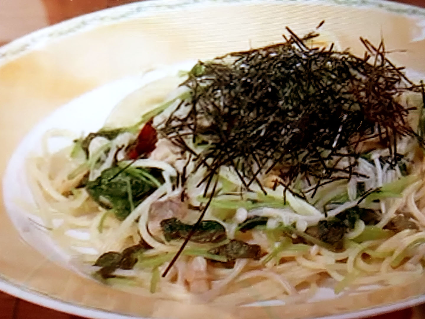 【キューピー３分クッキング】あさりと三つ葉のパスタのレシピ・石原洋子