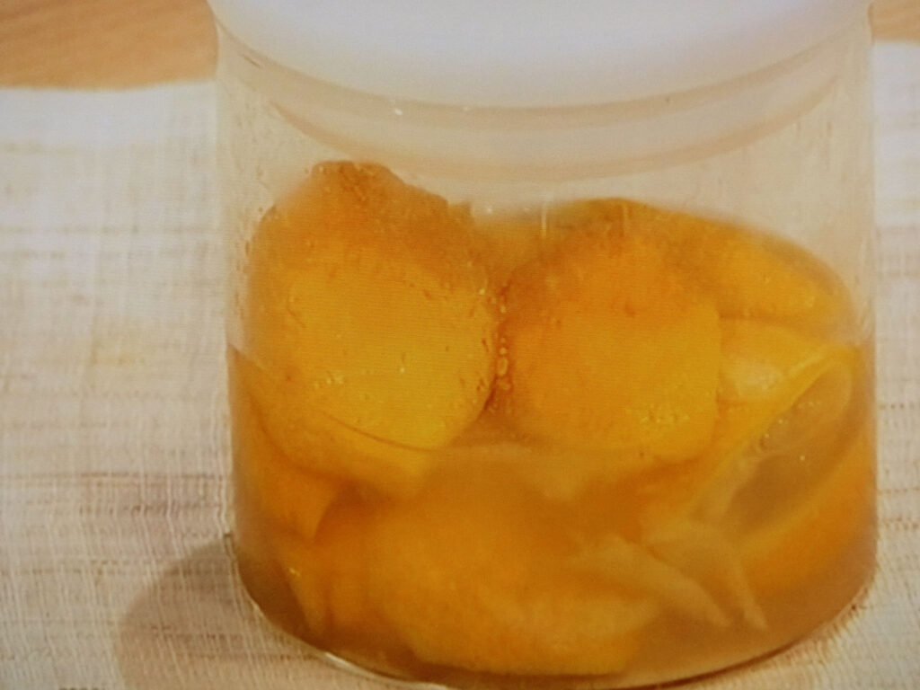 【きょうの料理】塩柚子（ゆず）のレシピ・コウ静子
