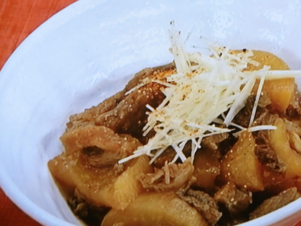 【きょうの料理】牛すじ甘辛煮込みのレシピ・堀江ひろ子