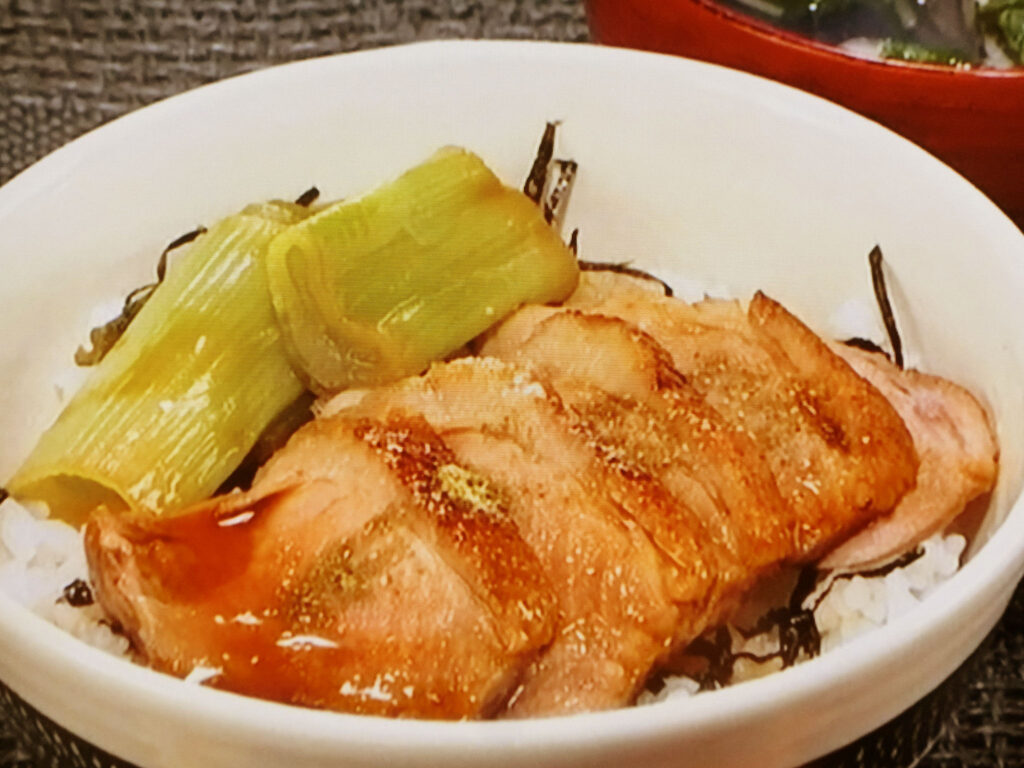 【キューピー３分クッキング】鴨肉の照り焼き丼のレシピ・田口成子