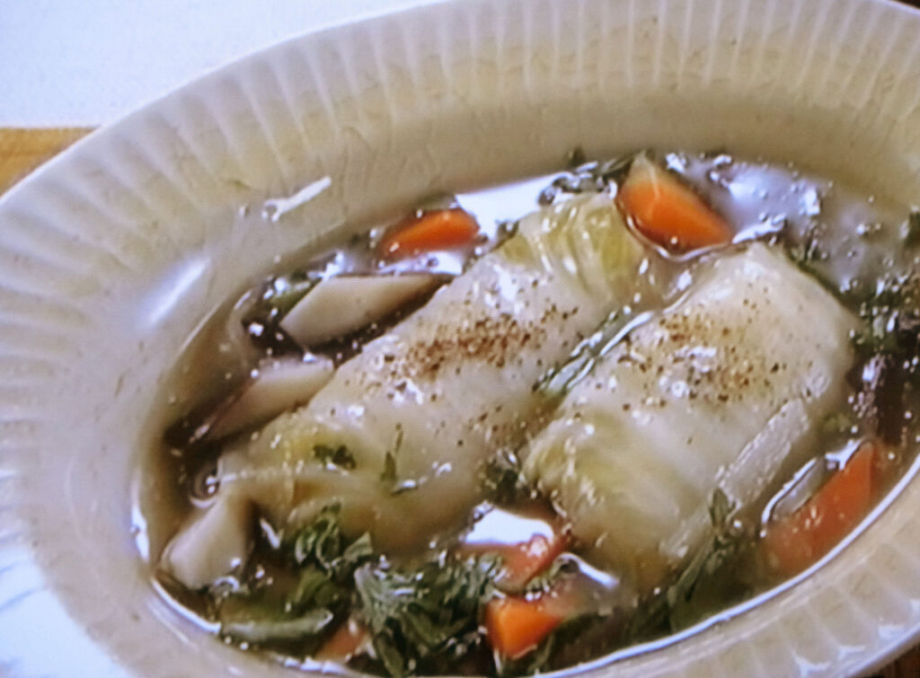 【きょうの料理】冬野菜のロール白菜のレシピ・佐々木浩