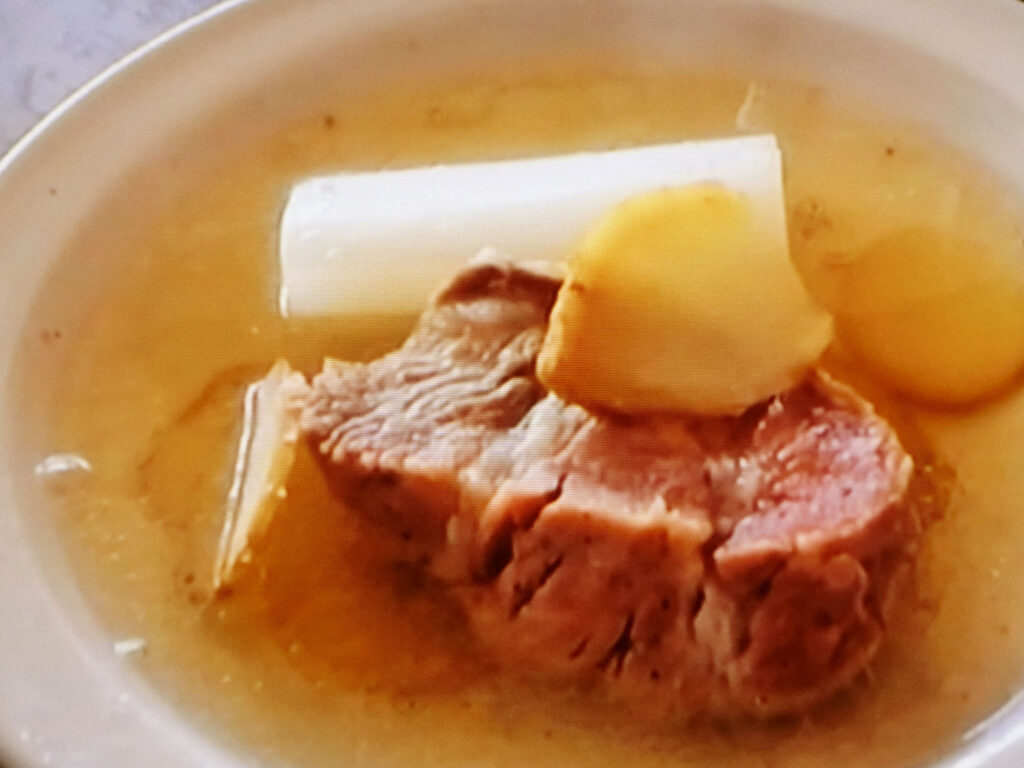 【ひるまえほっと】しょうがたっぷり塩豚スープのレシピ・有賀薫