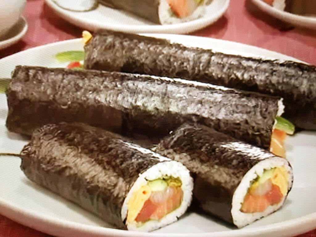 【キューピー３分クッキング】海鮮恵方巻きのレシピ・小林まさみ