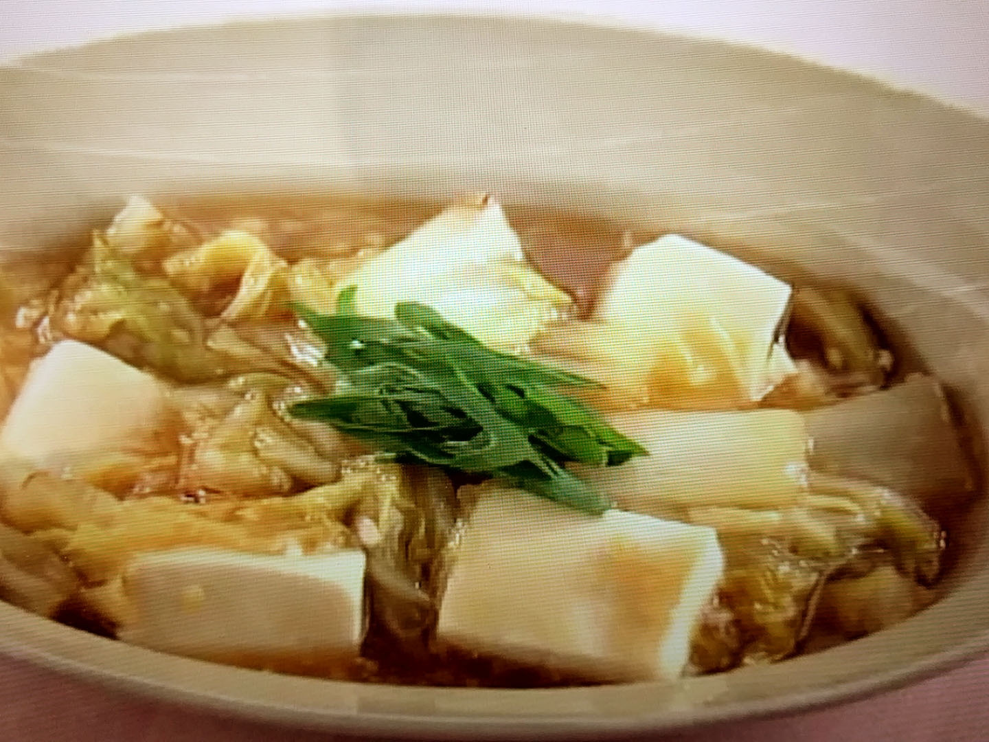 【上沼恵美子のおしゃべりクッキング】白菜と豆腐のしょうが煮のレシピ・上沼恵美子・岡本健二