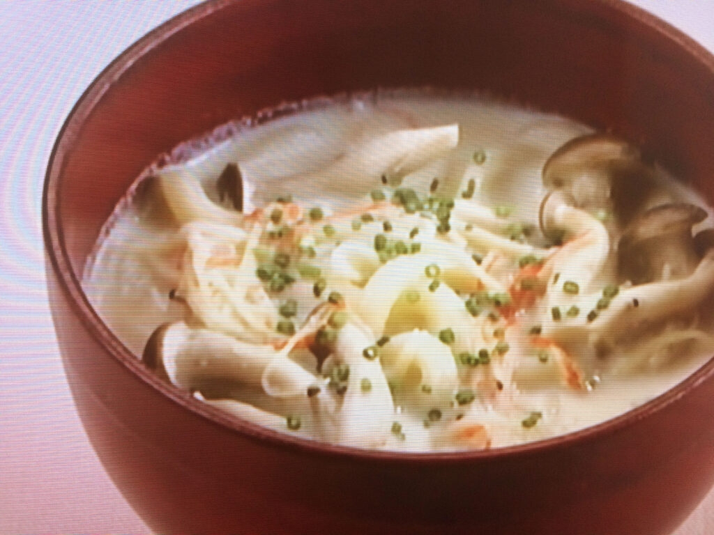 【上沼恵美子のおしゃべりクッキング】豆乳温麺のレシピ・上沼恵美子・岡本健二