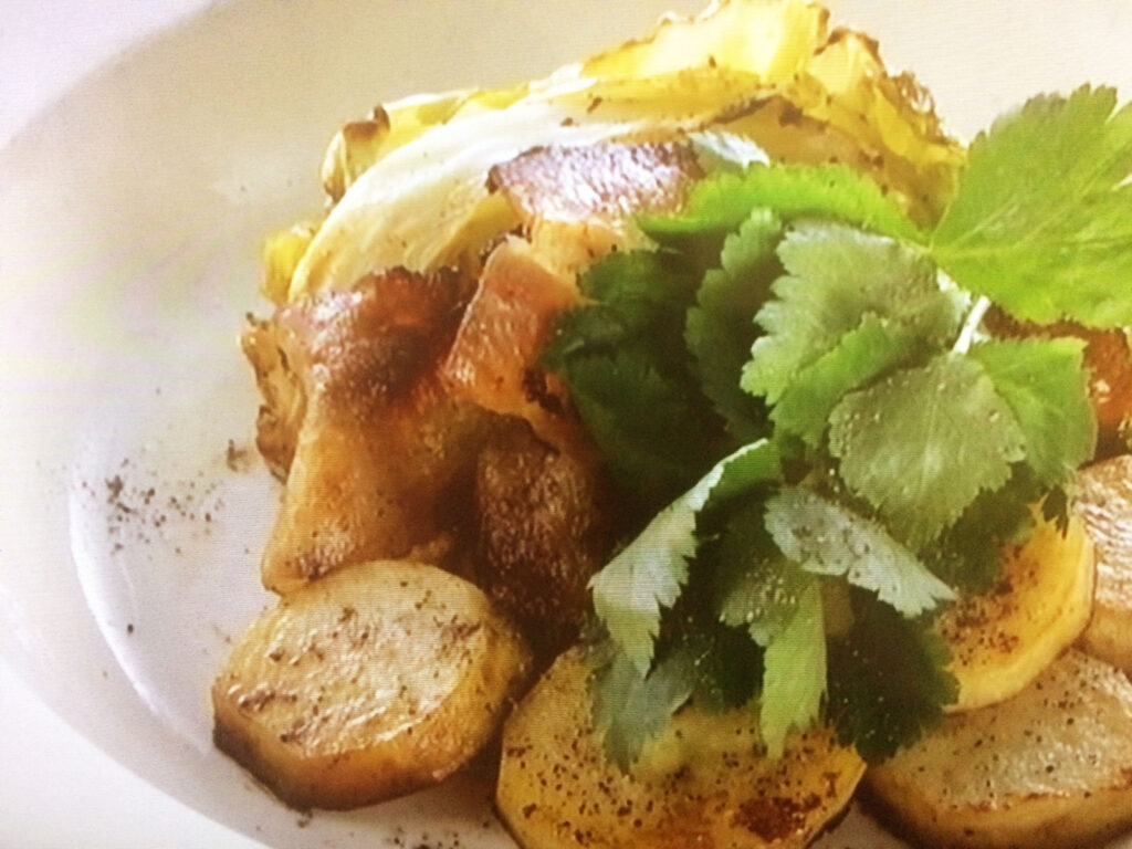 【きょうの料理】新じゃがと春キャベツのホットサラダのレシピ・どいちなつ