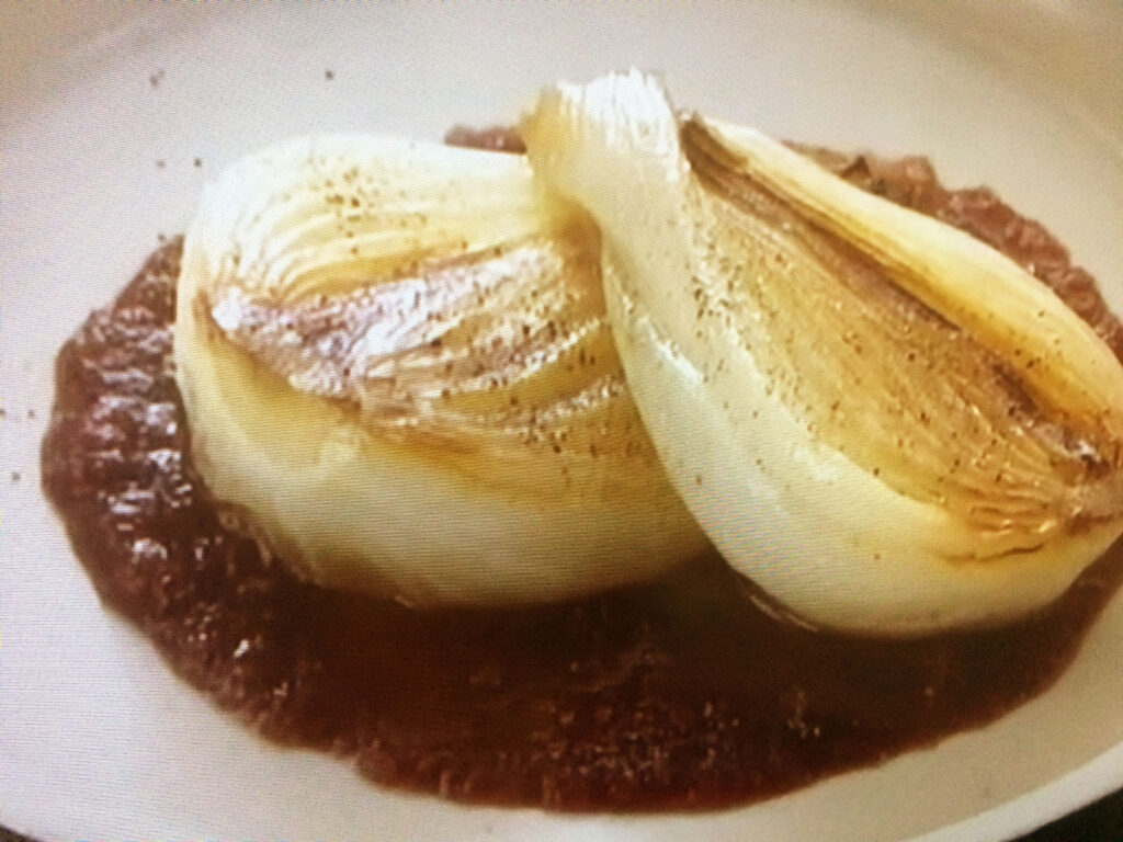 【きょうの料理】新たまねぎの蒸し焼き たまねぎソースのレシピ・どいちなつ