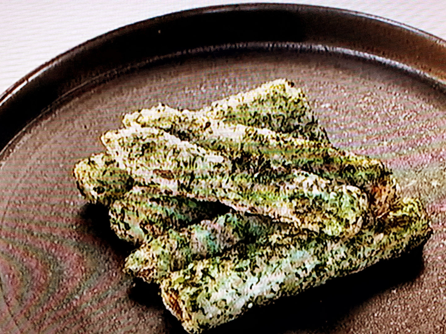 【おかずのクッキング】アスパラガスのサクッと揚げ 青のりの香りのレシピ・菰田欣也