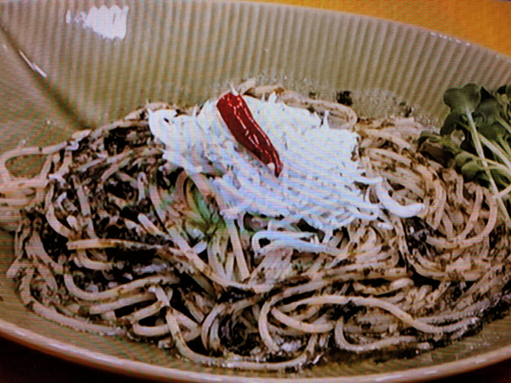 【ノンストップ】海苔としらすの和風スパゲティのレシピ・検索きょうのおしゃレシピ