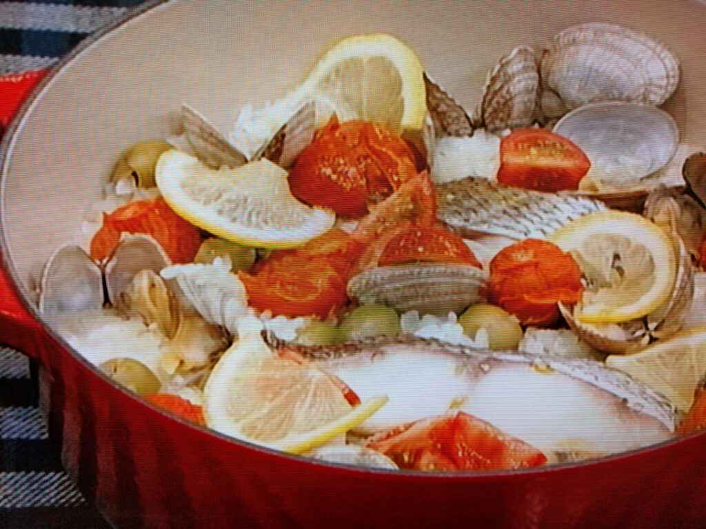 【ノンストップ】アクアパッツァご飯のレシピ・坂本昌行・坂本昌行のOne Dish